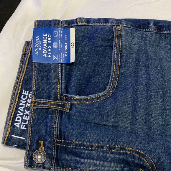 NEVER WORN- NEW - Arizona Boys Jeans Size 16 Original - Picture 4 of 6